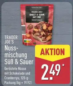 Aldi Nord Trader joe's nussmischung süß & sauer Angebot