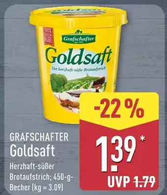 Aldi Nord Grafschafter goldsaft Angebot