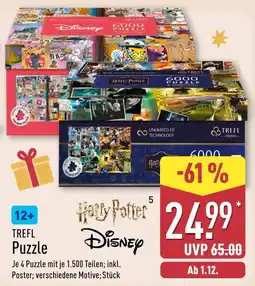 Aldi Nord Trelf disney puzzle Angebot