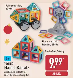 Aldi Nord Toylino magnet-bausatz fahrzeug-set Angebot