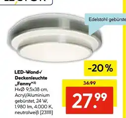 Hellweg Elector led-wand-/deckenleuchte fanny Angebot