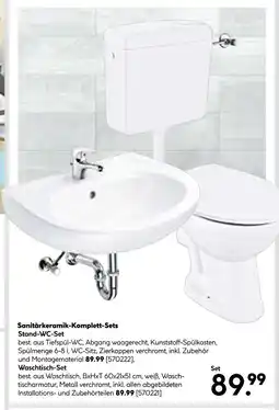 Hellweg Sanitärkeramik-komplett-sets stand-wc-set Angebot
