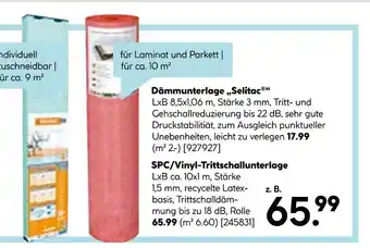 Hellweg Dämmunterlage Angebot
