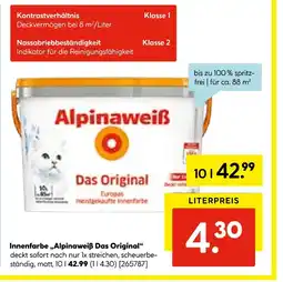 Hellweg Alpinaweiß innenfarbe „das original“ Angebot
