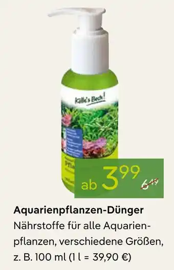 Pflanzen Kölle Aquarienpflanzen-dünger Angebot