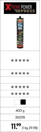 Hellweg Xtreme power express fix all Angebot