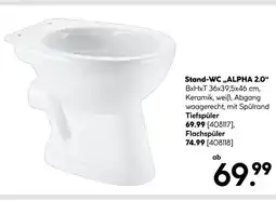 Hellweg Stand-wc „alpha 2.0“ tiefspüler Angebot