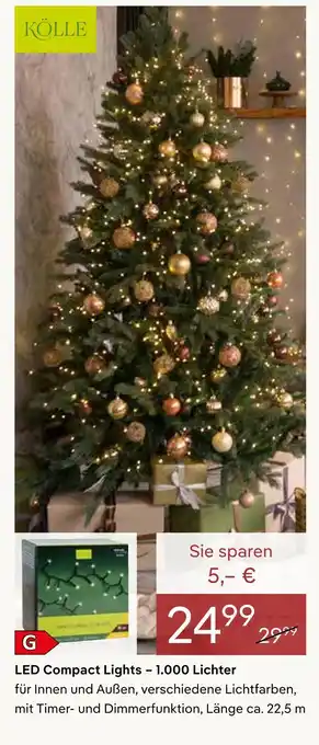 Pflanzen Kölle Kölle led compact lights – 1.000 lichter Angebot