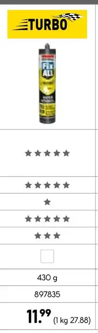 Hellweg Turbo fix all Angebot