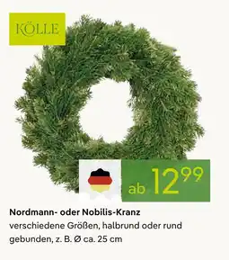 Pflanzen Kölle Kölle nordmann- oder nobilis-kranz Angebot