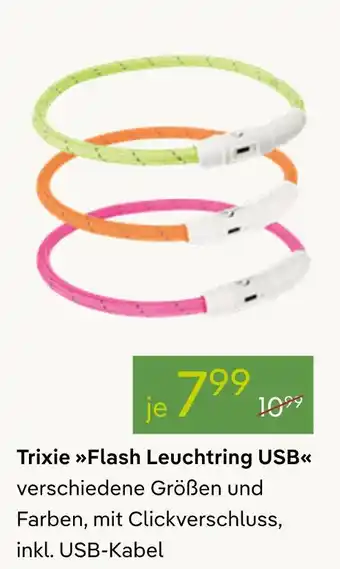 Pflanzen Kölle Trixie flash leuchtring usb Angebot