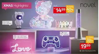 XXXLutz Novel led-dekoleuchte „happy“ oder „love“ Angebot