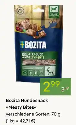 Pflanzen Kölle Bozita hundesnack meaty bites Angebot