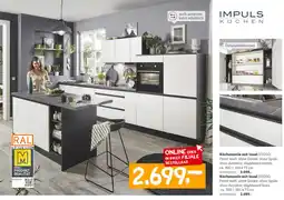 XXXLutz Impuls küchenzeile mit insel Angebot