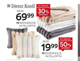 XXXLutz Dieter knoll kissenhülle in felloptik „genius“ Angebot