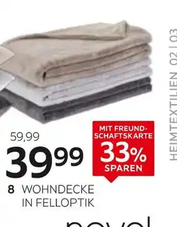 XXXLutz Wohndecke in felloptik Angebot