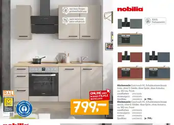 XXXLutz Nobilia küchenzeile schubkastenschrank Angebot