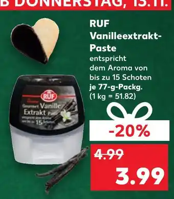 Kaufland Ruf vanilleextrakt-paste Angebot