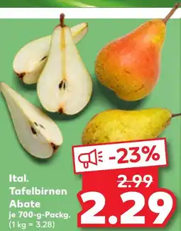 Kaufland Ital. tafelbirnen abate Angebot