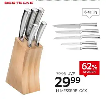 XXXLutz Justinus besteck messerblock „steel edition“ Angebot