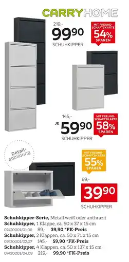 XXXLutz Carry home schuhkipper ca. 50 x 37 x 15 cm Angebot