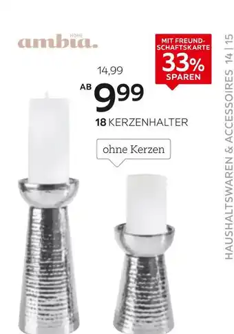 XXXLutz Ambia home kerzenhalter Angebot