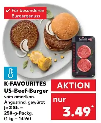 Kaufland K-favourites us-beef-burger Angebot