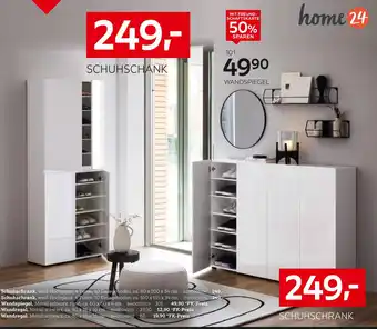 XXXLutz Home 24 schuhschrank ca. 80 x 200 x 34 cm Angebot