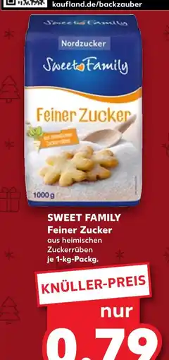 Kaufland Sweet family feiner zucker Angebot