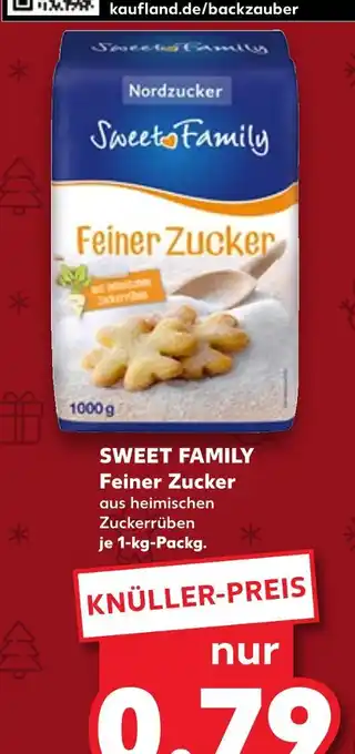 Kaufland Sweet family feiner zucker Angebot