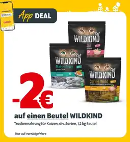 Das Futterhaus Wildkind app deal rabatt 2€ Angebot