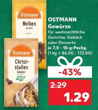 Kaufland Ostmann gewürze Angebot