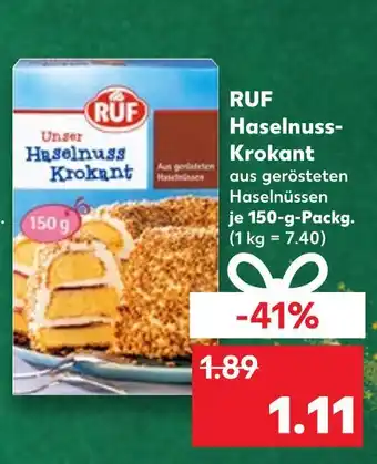 Kaufland Ruf haselnuss-krokant Angebot