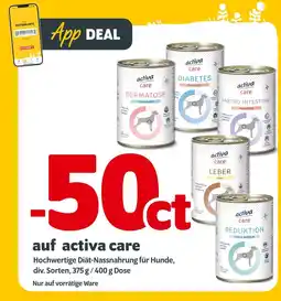 Das Futterhaus Activa care app deal rabatt 50ct Angebot