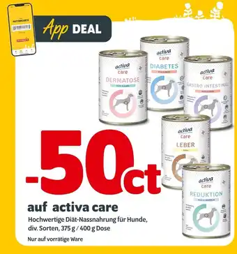 Das Futterhaus Activa care app deal rabatt 50ct Angebot