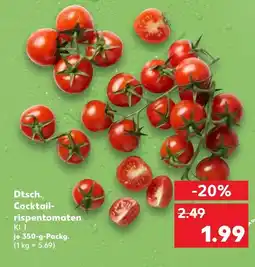 Kaufland Dtsch. cocktail-rispentomaten Angebot