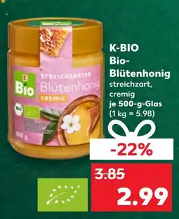 Kaufland K-bio bio-blütenhonig Angebot