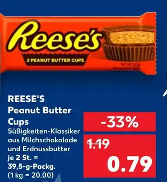 Kaufland Reese's peanut butter cups Angebot