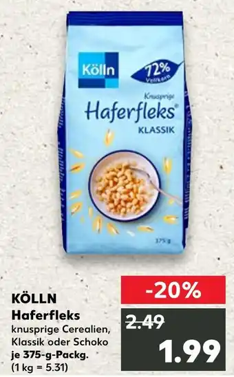Kaufland Kölln haferfleks klassik Angebot