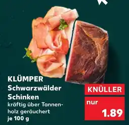 Kaufland Klümper schwarzwälder schinken Angebot