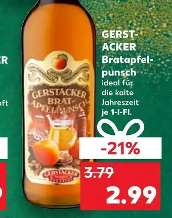 Kaufland Gerstacker bratapfelpunsch Angebot