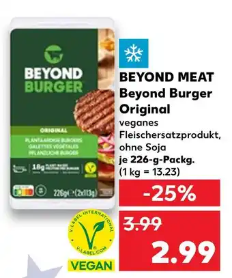 Kaufland Beyond meat beyond burger original Angebot