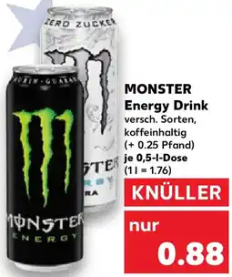 Kaufland MONSTER Energy Drink Angebot