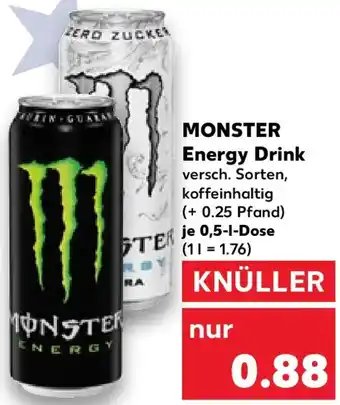 Kaufland MONSTER Energy Drink Angebot