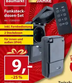 Sonderpreis Baumarkt Funksteckdosen-Set Angebot