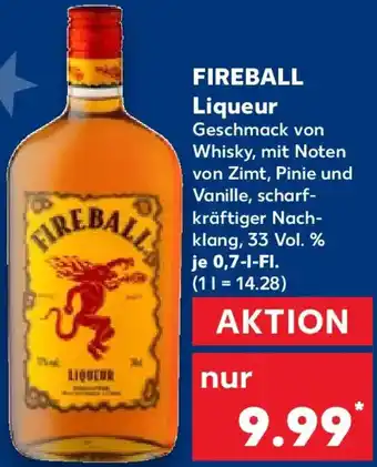 Kaufland FIREBALL Liqueur Angebot