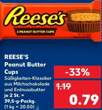 Kaufland REESE'S Peanut Butter Cups Angebot
