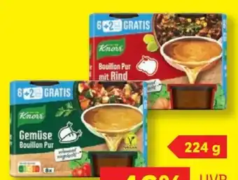 Lidl Knorr Bouillon Pur Angebot