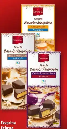 Lidl Favorina Feinste Baumkuchenspitzen Angebot