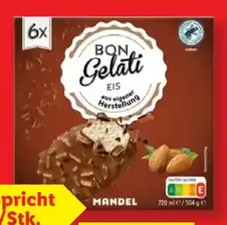 Lidl Bon Gelati Stieleis Mandel Angebot